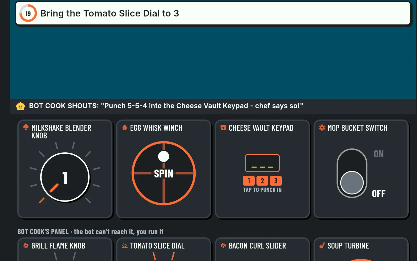 Kitchen Meltdown — free party game on Rumblerie